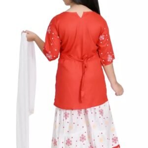 Vaishno Mata New Ethnic Kurta & Sahrara With Dupatta Sets (Or)
