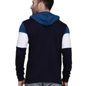Vaishno Mata Printed Full Sleeve Hood Mens Tshirt