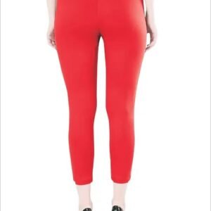 VAISHNO MATA STYLISH ALLISTON WOMENS JEGGINS (RED)