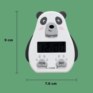 Vaishno Mata Digital Kitchen Cooking Timer with Loud Alarm, Large, Timer with Magnetic Backing, LCD Display and Retractable Stand, Timing Alarm Clock for Cooking (Sky Blue, Timer)