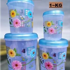 Vaishno Mata KING CONTAINER 4 PCS SET BEST QUALITY