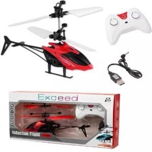 Vaishno Mata Toys Remote Control Helicopter toy with dual mode lighting and charging Cable