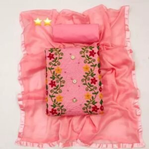Vaishno Mata Women Trendy Cotton Suits & Dress Materials
