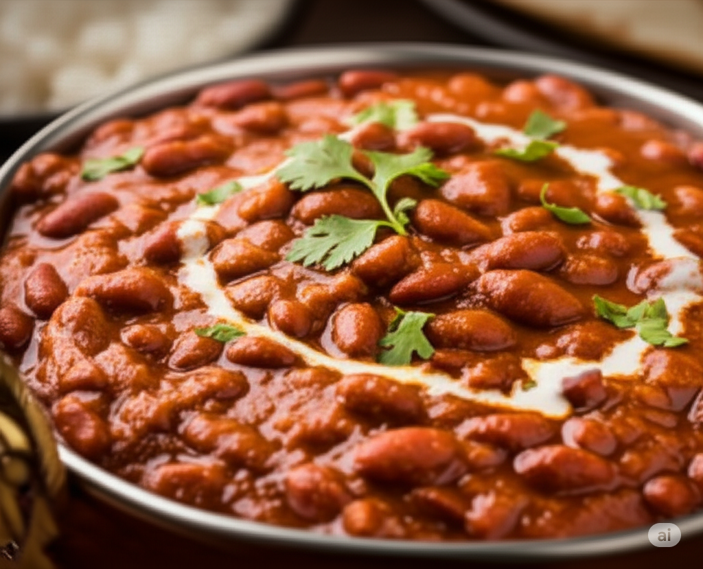 Rajma Recipe, Punjabi Rajma, Rajma Curry, Kidney Bean Curry, Easy Indian Curry, Rajma Chawal, Vegetarian Indian Recipe