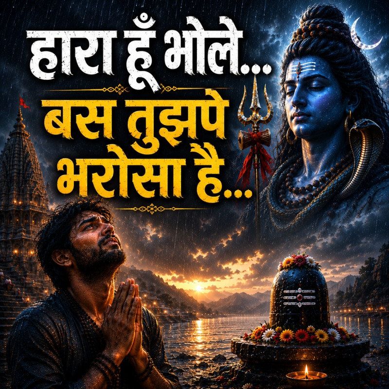 Hara Hu Bhole Par Tujhpe Bharosa Hai Lyrics